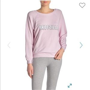 NWT WILDFOX Sommers Bridezilla Sweatshirt